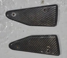 Eos-splitter-092-bkcf Extreme Online Store For 14-19 Corvette C7 Z06 Stage 2 Carbon Fiber Side End Caps Extension Pair