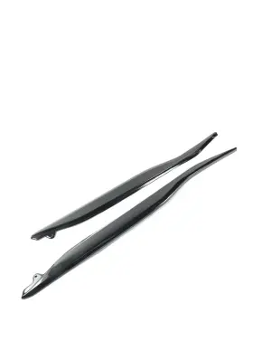 Ss-084-v2-abs Extreme Online Store 2015-2019 C7 Z06/grand Sport Corvette Side Skirts Carbon Flash