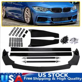 First-class2019 At19056801 Front Bumper Spiltter Side Skirt Rear Lip Support Rods For Toyota Camry Se Xse