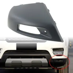 Flashbuyeasy 286452115367 Front Bumper Face Bar End Extension For Land Rover Range Sport 14-17 Left