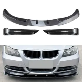 Flashbuyeasy 412000323285 Front Bumper Spoiler Lip Side Splitter Cover Trim For Bmw 3 Series E90 E91 320i