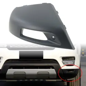 Flashbuyeasy 550753625840 Front Bumper Face Bar End Extension For Land Rover Range Sport 14-17 Left