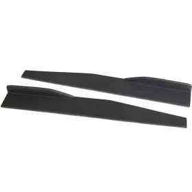Fl16628at466s Flatroad Pair 74.5cm Car Carbon Fiber Side Skirts Rocker Splitters Diffuser Winglet Wings