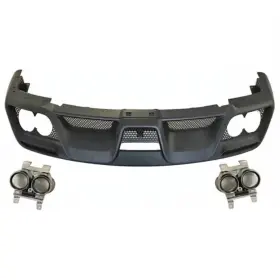 Fr3v-17f954-af5yz9 Ford 2015-2017 Mustang Gt Gt350 Rear Lower Valance Diffuser Fr3z-17f828-ab Oem Nos