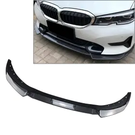 Fortodayyusa 550733448124 Front Bumper Lip Spoiler Splitters For Bmw 3 Series G20 G21 320i 325i 2019-22