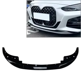 Fortodayyusa 550735959604 Front Bumper Lip Splitters For Bmw 4 Series G22 2020 G23 G24 2021 Black