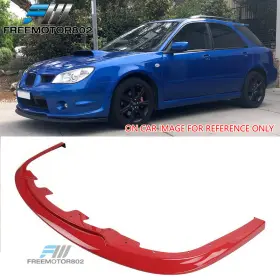 Freemotor802 198073328838 Fits 06-07 Subaru Impreza Wrx 4dr Sti Style Front Bumper Lower Chin Lip Pp Pink