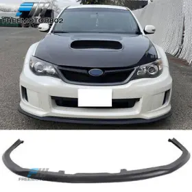9892 Freemotor802 11-14 Subaru Impreza Wrx Sti Cs1 Style Jdm Front Bumper Lip Splitterpu
