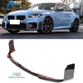 Fz-blf-bg87mp-dcf Freemotor802 Fits 23-24 Bmw G87 M2 M Performance Style 3pcs Dry Carbon Fiber Front Bumper Lip