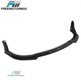 Fz-blf-dc15srtv55pb-gbk Freemotor802 Fits 15-23 Dodge Charger Srt Gt Scat V5 B Style Front Bumper Lip Gloss Black Abs