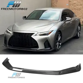 Fz-blf-lis21fsik-cfl Freemotor802 For 21-24 Lexus Is350 F Sport Carbon Fiber Print Front Bumper Splitter Lip A