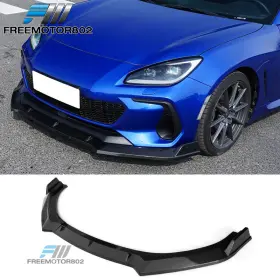 Fz-blf-sbrz22ik3p-cfl Freemotor802 Fits 22-24 Subaru Brz Zd8 Jdm 2 Style 3pc Front Bumper Lip Carbon Fiber Print Pp