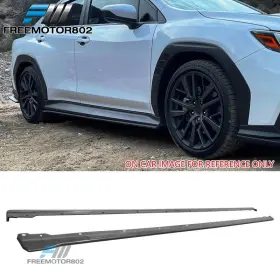 Fz-bls-sbwrx22sti-pp Freemotor802 Fits 22-25 Subaru Wrx 5th Vb Sti Style Side Skirts Extension Rocker Panel Pp