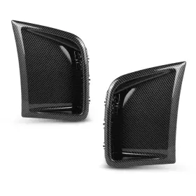 Alo599856 G-plus Carbon Look Front Bumper Side Air Vent Fit For 08-14 Subaru Impreza Wrx Sti