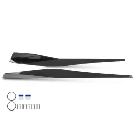 Alo665205 G-plus Fit For 2020 2021 2022 2023 Corvette C8 5vm Side Skirts Extension Lip Panel New