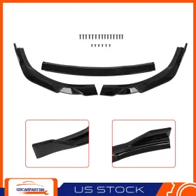 Gd119567a01 Gdcar Black Front Bumper Lip For 2013-2015 Lexus Es350 Es300h