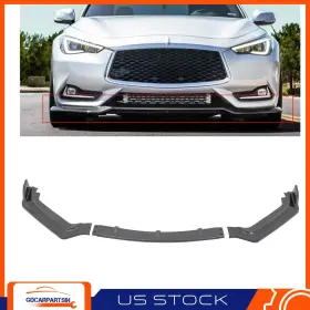 Gd170167a01 Gdcar Black Front Bumper Lip For 2017 C2023 Infiniti Q60