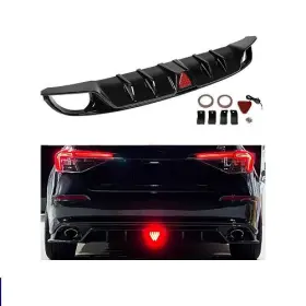 3779632 Geartronics For Honda Civic 2022 2023 Rear Diffuser Bumper Lip Sedan Splitter Glossy