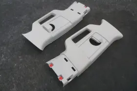 23163863 Gm Trucks Set Left Right B Pillar Trim Oem Chevrolet Silverado 3500 15-18 Note