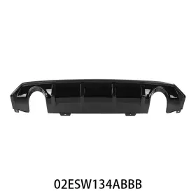 Ga984572 Gone-auto Fit For 2016-2021 Honda Civic Bumper Lip Diffuser Splitter Spoiler Rear Black