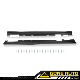 Gon221797 Gone-auto Fit For 16-23 Chevy Camaro Rs 6th Side Skirts Extension Rocker Panels Zl1 Style