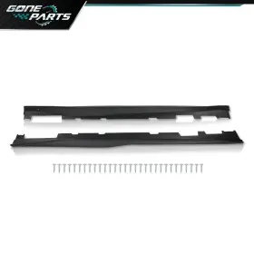 0321-3 Goneparts Fit For 16-23 Chevy Camaro Rs&ss Zl1 Style Side Skirts Extension Rocker Panels