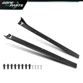 Gps250909-7 Goneparts Type-r Style Side Skirts Extension Splitter Fit For 16-21 Honda Civic Sedan