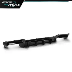 Gps250929-5 Goneparts Rear Bumper Diffuser Glossy Black Fit For 11-16 Bmw M5 F10 Quad Exhaust Tips