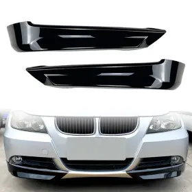 Goodcde 550741947664 Us Front Bumper Lip For Bmw 3 Series E90 E91 320i 330i 2005-2008 Glossy Black