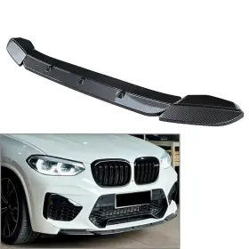 Goodcde 550743177397 Us Front Bumper Lip Splitter Kit For Bmw X3m X4m F98 Pre Facelift 2019-21 Carbon