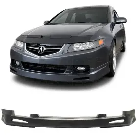 Gt-blf-actx04jdm Gt-speed Front Bumper Lip Spoiler For 04-05 Acura Tsx Base Black Pu Jdm Style Gt-blf-actx04jdm Gt-speed Front Bumper Lip Spoiler For 04-05 Acura Tsx Base Black Pu Jdm Style