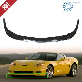 Hp50676 Happy19star Fit For Corvette C6 Z06 2005-2013 Abs Plastic Front Bumper Lower Lip Splitter