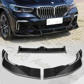 2-pu-359-r-rcf Hdc Autosports For 2019-2023 Bmw X5 G05 M-sport Carbon Fiber Front Bumper Lip Spoiler Splitter