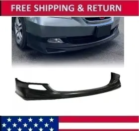 Bap11796 Hecasa Front Bumper Lip Spoiler Splitter For 2005-2007 Honda Odyssey Mugen Style