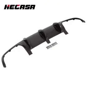 Bap11909 Hecasa Rear Bumper Diffuser Carbon Fiber Printing For 08-11 Mercedes Benz W204 C-class