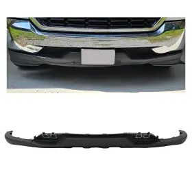 Mo-1811 Hecasa Front Bumper Lower Valance Compatible With 2016-2019 Pp Plastic Black