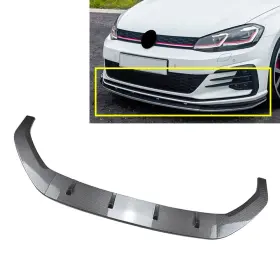 Mk7.5 Hkseller-au 550733923553 Us Front Bumper Spoiler Splitter Lip For Vw Golf R Rline 2017-2019