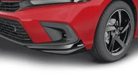 08f01-t20-100 Honda 08f01-t20-100. Oem Hpd Front Underbody Spoilers For 2022-2024 Civic