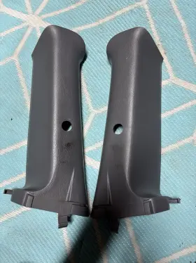 84111s5paa010 Honda 2001-2005 Civic Coupe Bothside B Pillar Trim Panel 99k Miles Oem Set