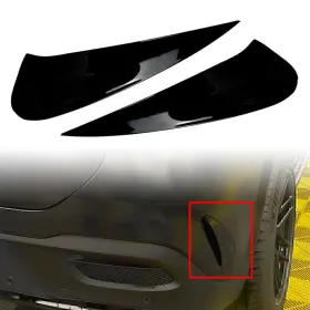 C167 Hukyu 612048669318 2x Rear Bumper Splitter Spoiler Canard Air Vent Fit Mercedes-benz Gle 2020