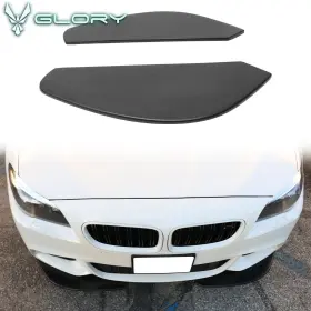 Hyper Glory 198073430586 26 Inch X 8 Ikon Style Universal Front Rear Bumper Lip Side Skirt Extensions 2pc