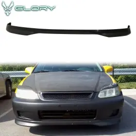 Blf-hc96tr-pp Hyper Glory Fits 96-98 Honda Civic Jdm Type R Front Bumper Lip Air Splitter Unpainted Pp