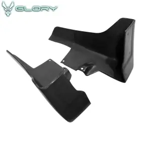 Bls-ifq5014sg Hyper Glory Fits 14-17 Infiniti Q50 Oe Style Splash Flap Mud Guard Protection Black Pair Pu