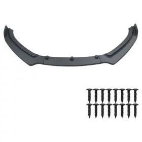 Luck24923ertt Iaccessoryonline For Audi A4 S4 Rs4 2008-2012 B8 Front Bumper Lip Spoiller Splitter Matte Black