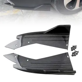 Usiissk0201 Idain 2pcs Universal Rear Bumper Lip Diffuser Splitter Canard Protector Front