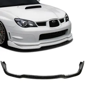 Ikon Motorsports 685987783896 Fit For 06-07 Subaru Impreza Wrx Sti Cs2 Pu Front Bumper Lip Splitter