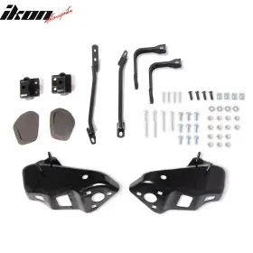 Ast-ccorc8z07.5 Ikon Motorsports Fits 23-25 Chevy Corvette C8 Z06 Oe Style Rear Trunk Mount Brackets Assessories