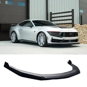 Blf-fm24ika3p-gbk Ikon Motorsports Front Bumper Lip Splitter For 24-26 Ford Mustang Dark Horse 3pcs