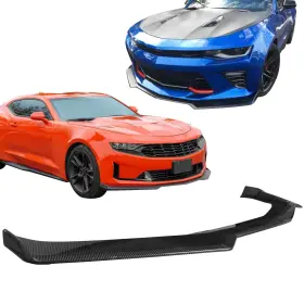 Ikon Motorsports Spv-833096 Front Bumper Lip Compatible With 2016-2024 Chevrolet Camaro