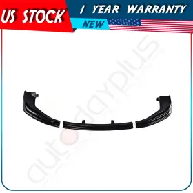 Im11767712e Imcarparts 3pcs Front Bumper Lip Glossy Black Fit For 2014-2016 Lexus Is250 Is350 F-sport